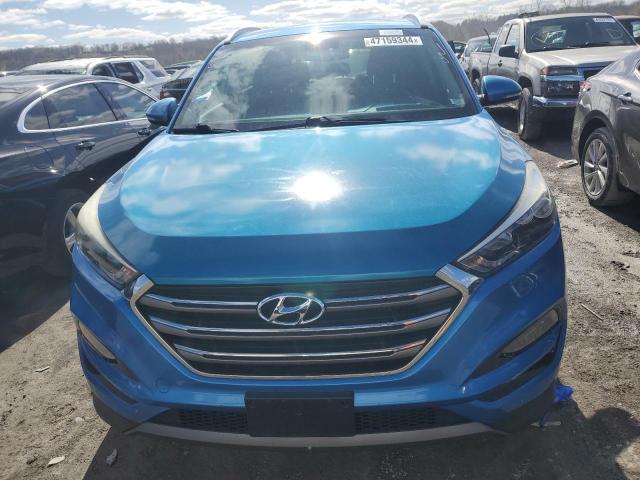 KM8J33A29GU208969 - 2016 HYUNDAI TUCSON LIMITED BLUE photo 5