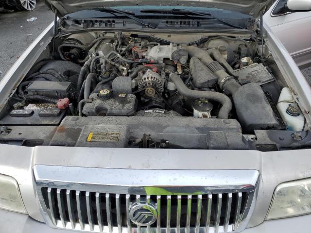 2MEFM75V68X619306 - 2008 MERCURY GRAND MARQ LS SILVER photo 11