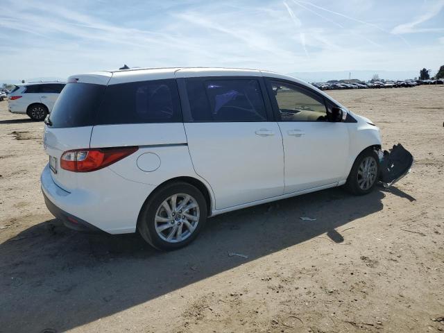 JM1CW2BL2D0150650 - 2013 MAZDA 5 WHITE photo 3