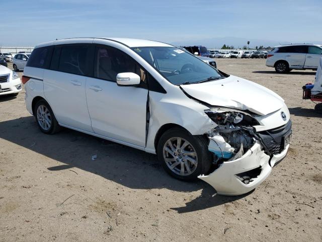 JM1CW2BL2D0150650 - 2013 MAZDA 5 WHITE photo 4