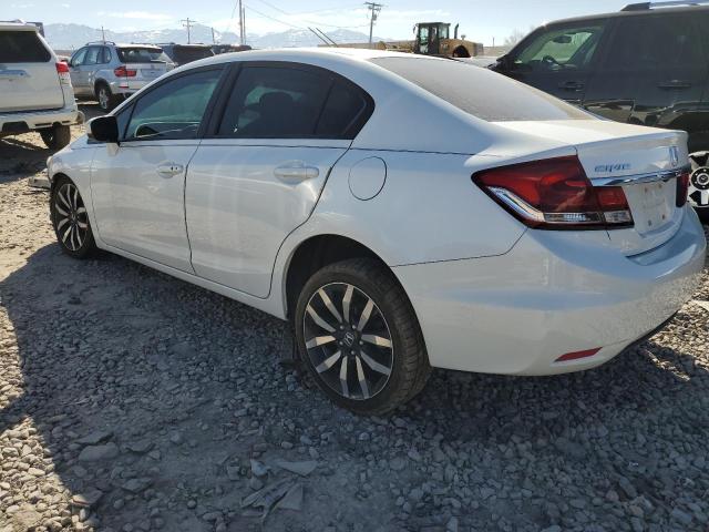 19XFB2F99FE098645 - 2015 HONDA CIVIC EXL 白色 照片 2