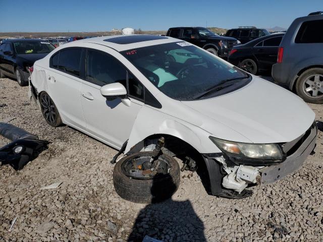 19XFB2F99FE098645 - 2015 HONDA CIVIC EXL WHITE photo 4