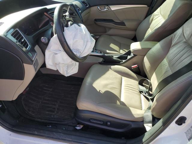 19XFB2F99FE098645 - 2015 HONDA CIVIC EXL 白色 照片 7