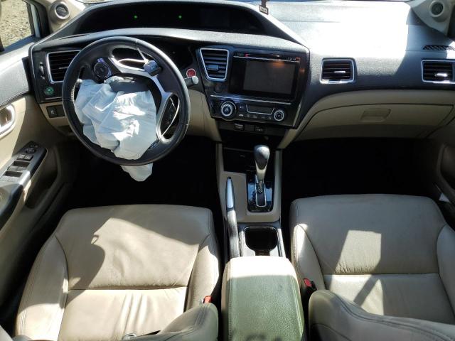 19XFB2F99FE098645 - 2015 HONDA CIVIC EXL 白色 照片 8