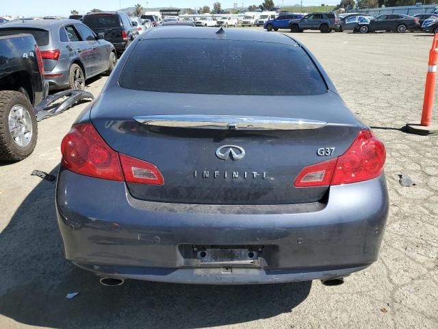 JN1CV6AP5CM935723 - 2012 INFINITI G37 BASE GRAY photo 6