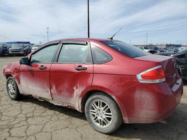 1FAHP3FNXAW136160 - 2010 FORD FOCUS SE RED photo 2