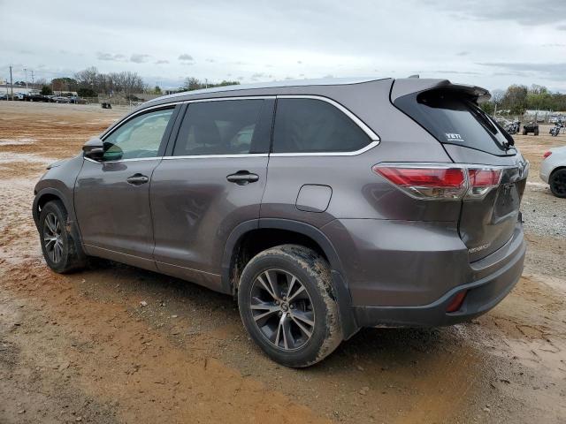 5TDJKRFH6GS283320 - 2016 TOYOTA HIGHLANDER XLE Boz foto 2