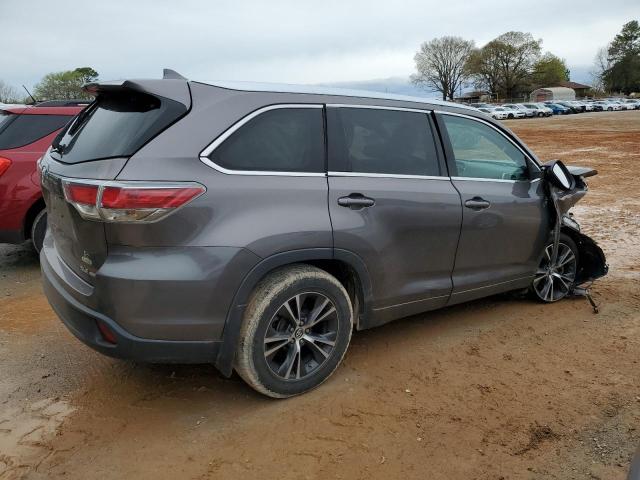 5TDJKRFH6GS283320 - 2016 TOYOTA HIGHLANDER XLE Boz foto 3