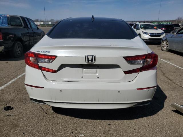 1HGCV1F56MA084740 - 2021 HONDA ACCORD EXL WHITE photo 6