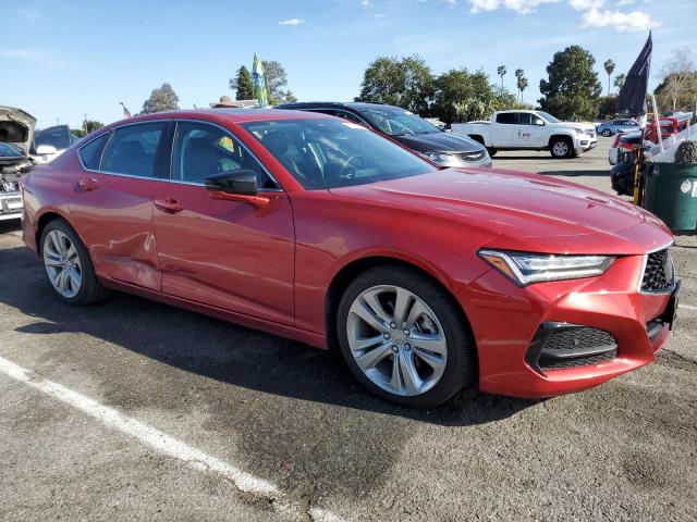 19UUB5F42MA008881 - 2021 ACURA TLX TECHNOLOGY 红色 照片 4