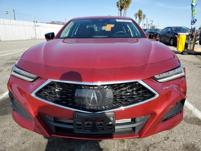 19UUB5F42MA008881 - 2021 ACURA TLX TECHNOLOGY 红色 照片 5