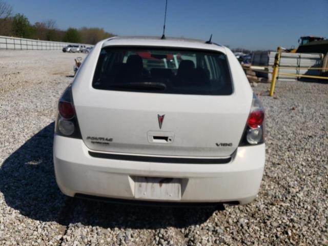 5Y2SP67079Z430467 - 2009 PONTIAC VIBE WHITE photo 6