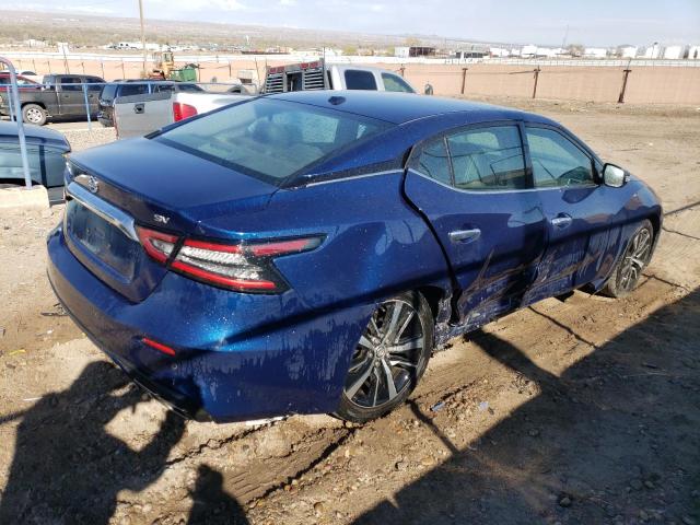 1N4AA6CV7MC507631 - 2021 NISSAN MAXIMA SV BLUE photo 3