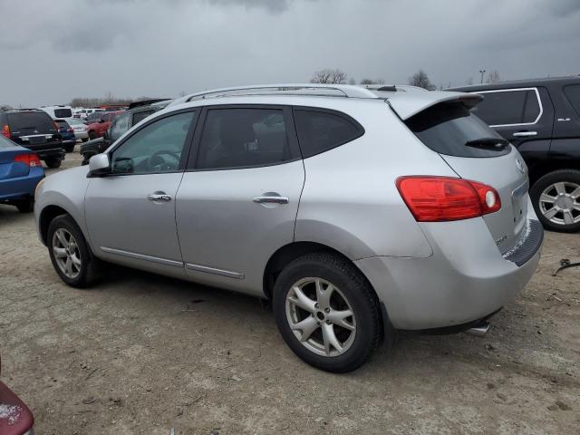 JN8AS5MV6BW680704 - 2011 NISSAN ROGUE S SILVER photo 2