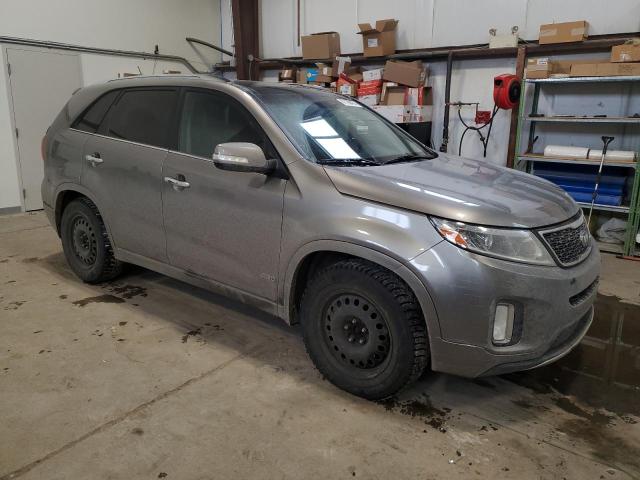 5XYKWDA70FG624197 - 2015 KIA SORENTO SX SILVER photo 4