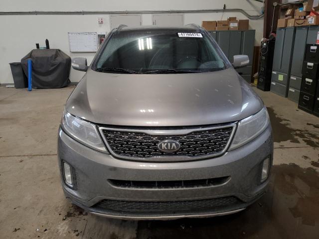 5XYKWDA70FG624197 - 2015 KIA SORENTO SX SILVER photo 5