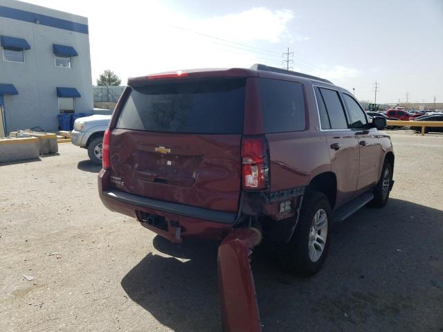 1GNSCBKCXHR399792 - 2017 CHEVROLET TAHOE C1500 LT BURGUNDY photo 3