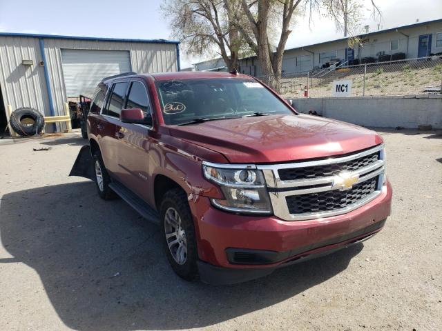 1GNSCBKCXHR399792 - 2017 CHEVROLET TAHOE C1500 LT BURGUNDY photo 4