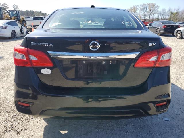 3N1AB7AP0HL675724 - 2017 NISSAN SENTRA S BLACK photo 6