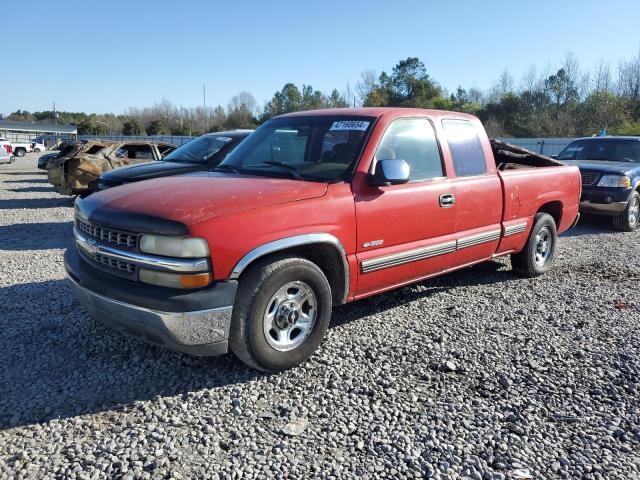 1GCEC19W4XZ201237 - 1999 CHEVROLET 1500 SILVE C1500 RED photo 1