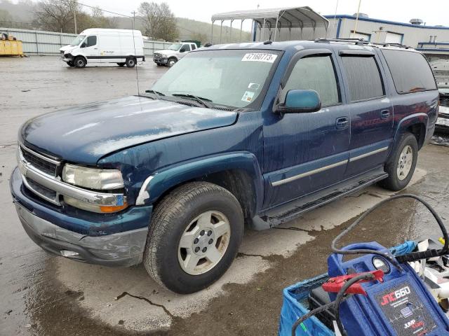 1GNEC16Z75J245041 - 2005 CHEVROLET SUBURBAN C1500 BLUE photo 1