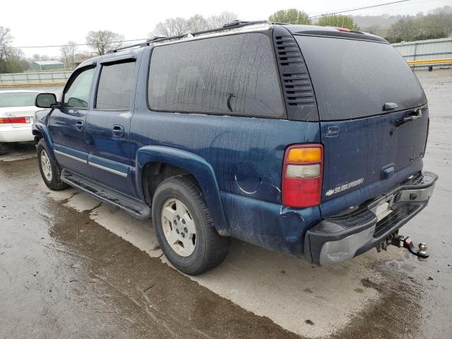 1GNEC16Z75J245041 - 2005 CHEVROLET SUBURBAN C1500 BLUE photo 2