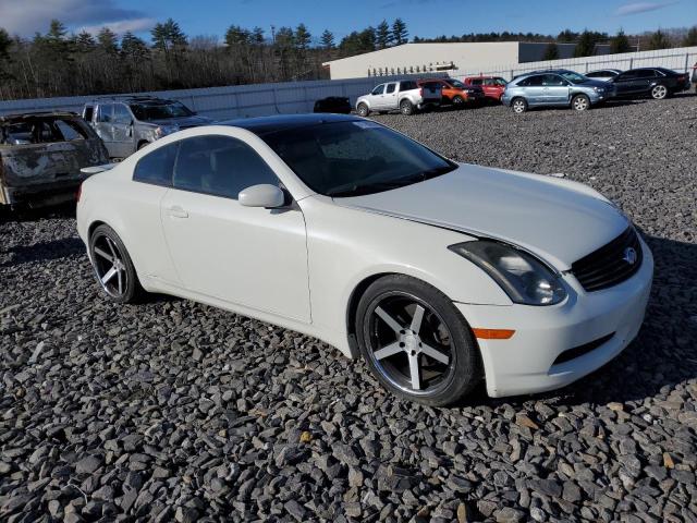 JNKCV54E15M418356 - 2005 INFINITI G35 WHITE photo 4