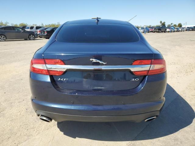 SAJWA0E74D8S87980 - 2013 JAGUAR XF BLUE photo 6