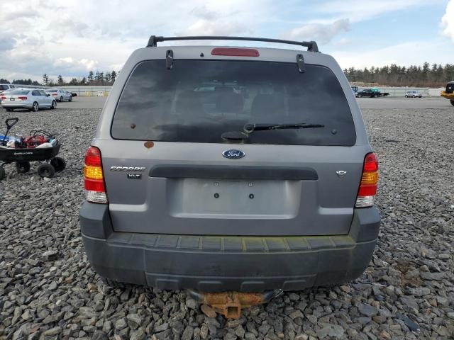 1FMYU93137KB59847 - 2007 FORD ESCAPE XLT GRAY photo 6