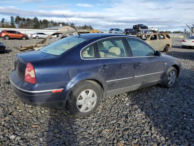 WVWPD63B22P433753 - 2002 VOLKSWAGEN PASSAT GLS BLUE photo 3