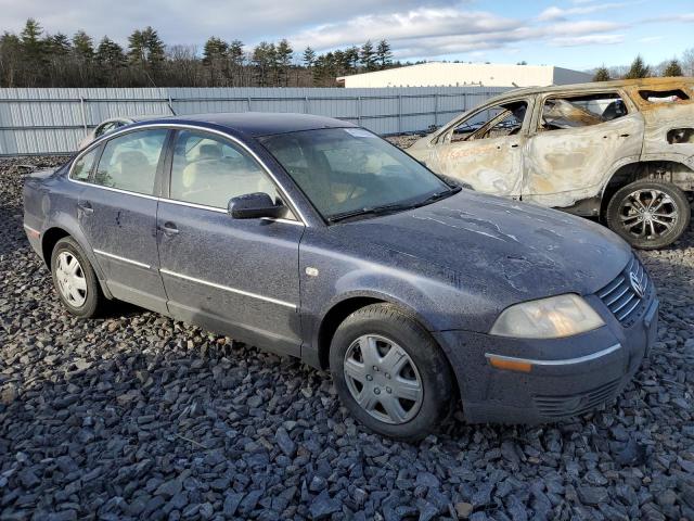 WVWPD63B22P433753 - 2002 VOLKSWAGEN PASSAT GLS BLUE photo 4