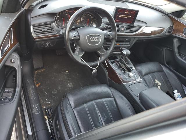 WAUHGAFC6CN037502 - 2012 AUDI A6 PRESTIGE SILVER photo 8