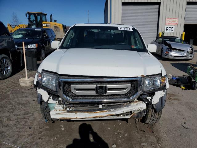 5FPYK1F53AB013566 - 2010 HONDA RIDGELINE RTL WHITE photo 5