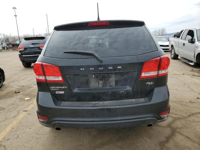 3C4PDDEG8ET309239 - 2014 DODGE JOURNEY R/T BLACK photo 6