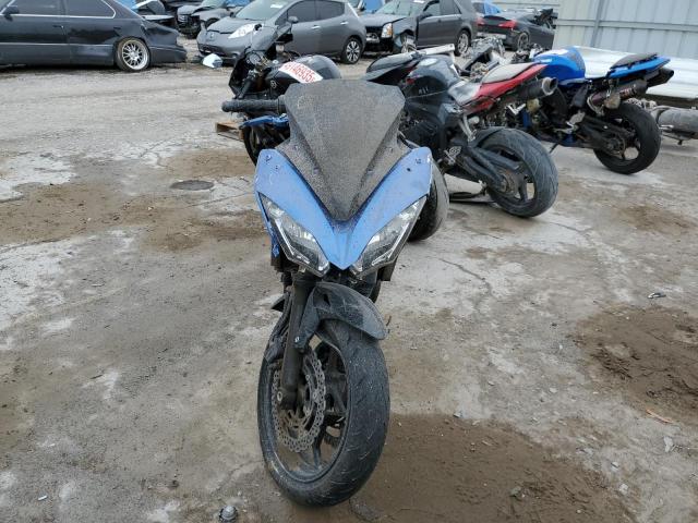 JKAEXEJ14JDA02363 - 2018 KAWASAKI EX650 J ლურჯი ფოტო 2