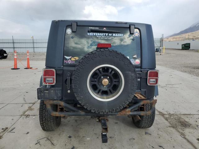 1J4FA24118L543397 - 2008 JEEP WRANGLER X BLACK photo 6