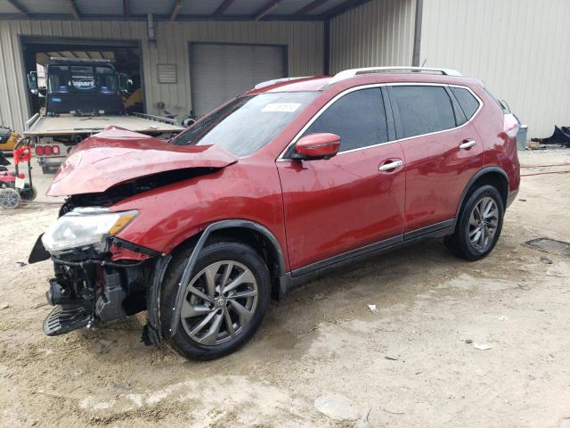 JN8AT2MV9GW131257 - 2016 NISSAN ROGUE S RED photo 1