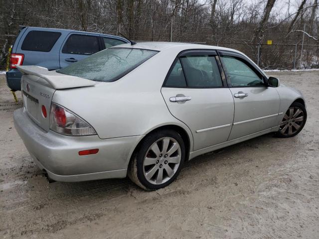 JTHBD192220034689 - 2002 LEXUS IS 300 SILVER photo 3