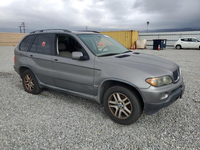 5UXFA13575LY20200 - 2005 BMW X5 3.0I GRAY photo 4