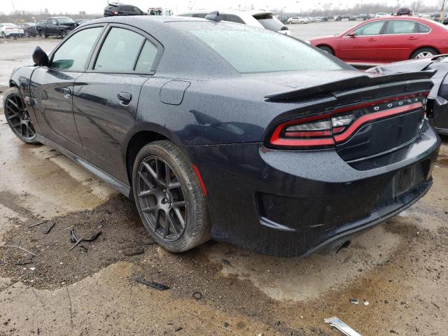 2C3CDXGJ7KH576423 - 2019 DODGE CHARGER SCAT PACK BLACK photo 2