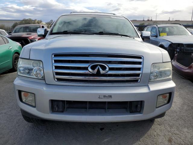 5N3AA08C76N804245 - 2006 INFINITI QX56 SILVER photo 5