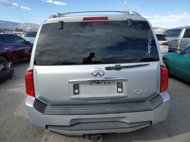 5N3AA08C76N804245 - 2006 INFINITI QX56 SILVER photo 6