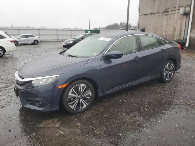 JHMFC1F7XJX032523 - 2018 HONDA CIVIC EXL BLUE photo 1