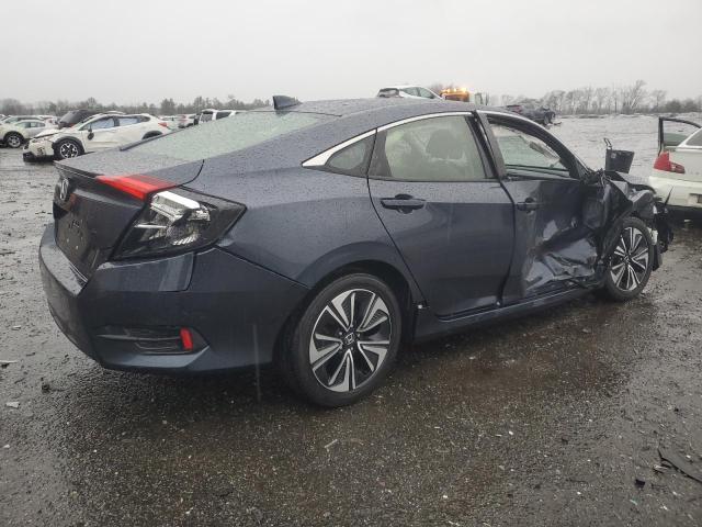 JHMFC1F7XJX032523 - 2018 HONDA CIVIC EXL BLUE photo 3