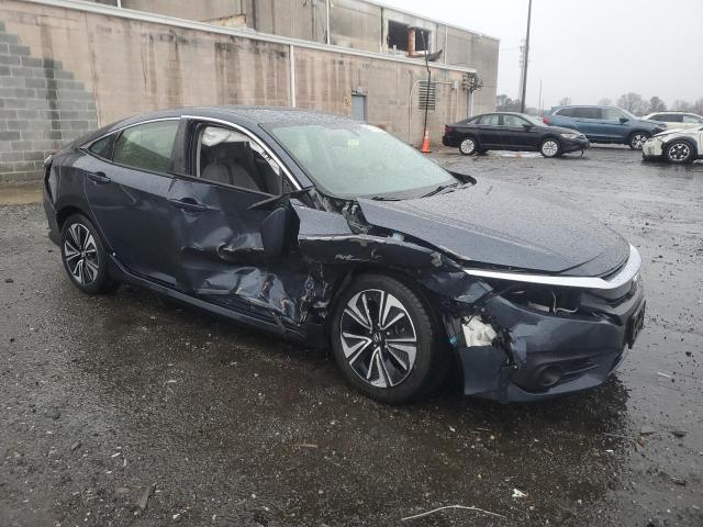 JHMFC1F7XJX032523 - 2018 HONDA CIVIC EXL BLUE photo 4