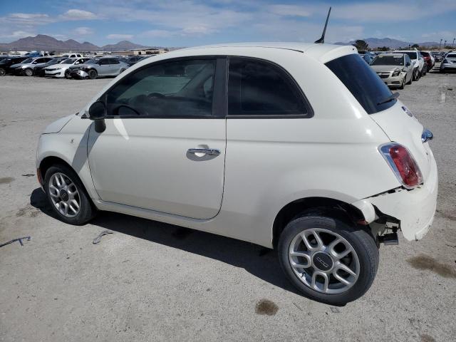 3C3CFFAR8CT370653 - 2012 FIAT 500 POP WHITE photo 2