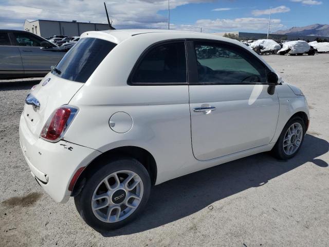 3C3CFFAR8CT370653 - 2012 FIAT 500 POP WHITE photo 3