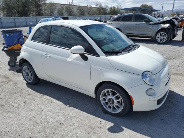 3C3CFFAR8CT370653 - 2012 FIAT 500 POP WHITE photo 4