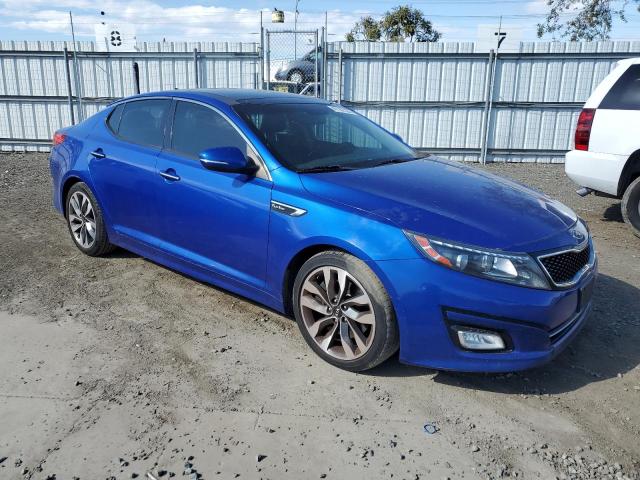 5XXGR4A68FG454213 - 2015 KIA OPTIMA SX BLUE photo 4