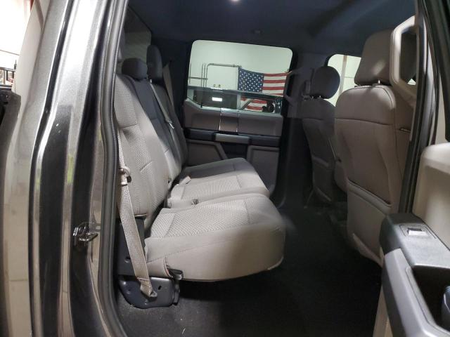 1FTEW1E55KFD07601 - 2019 FORD F150 SUPERCREW GRAY photo 10